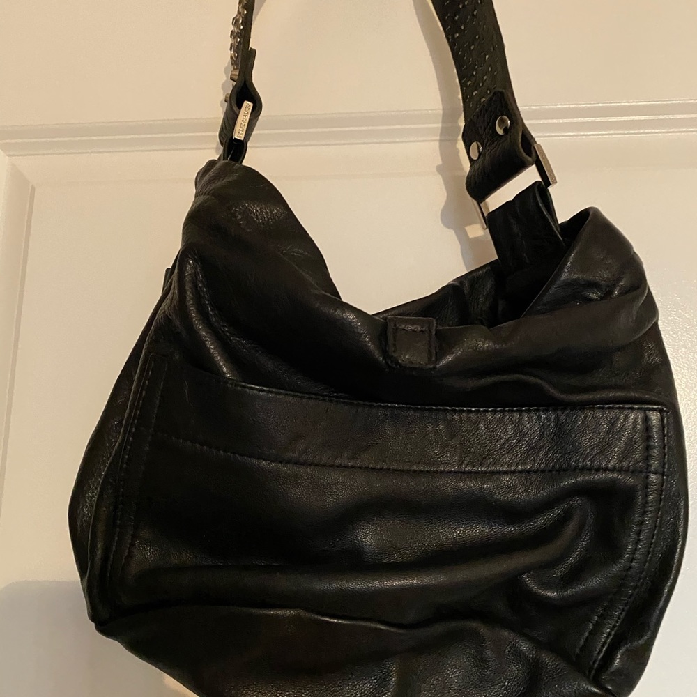 Tylie Malibu Black Leather Bag